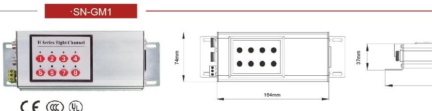 Bộ xử lý tín hiệu của màn chắn ánh sáng cửa thang máy, đạt CE và CCC